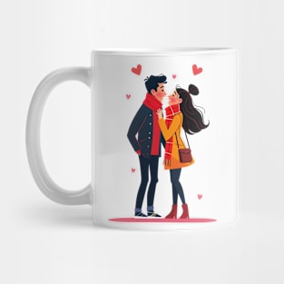 Valentine Romantic couple love birds Mug